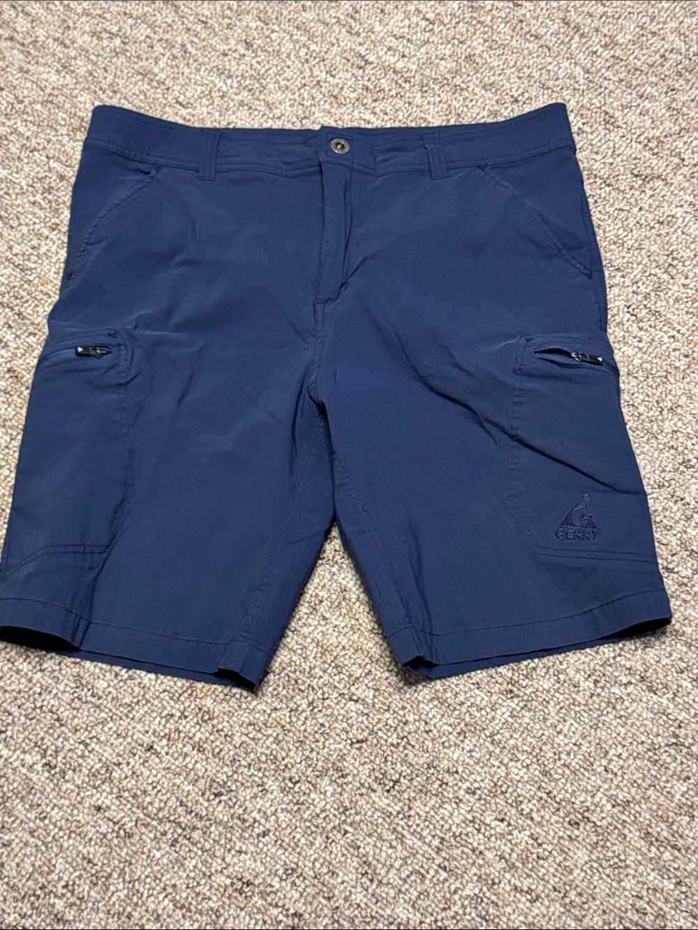 Gerry Weber Men's Dark Navy Hybrid Cargo Shorts